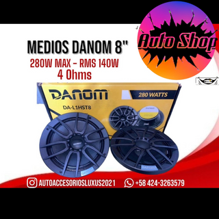 Medio 8" Sellado 280 w 140 w Rcm (Danom)