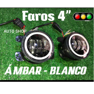 Faros Tipo Ojo de Angel 4" 