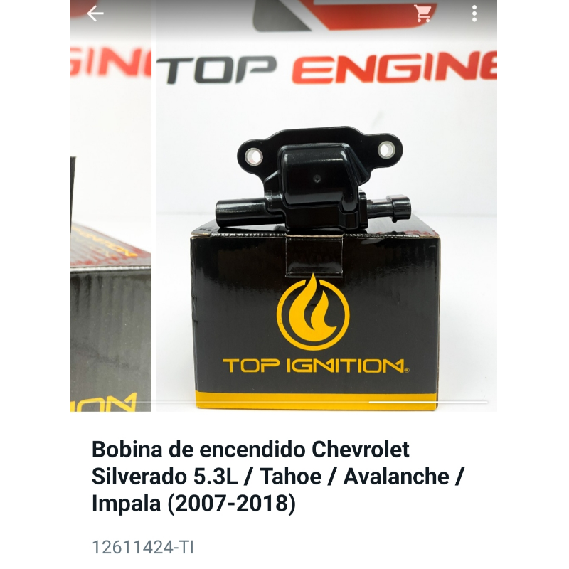 BOBINA ENCENDIDO  CHEVROLET - Thumbnail (Preview) 4