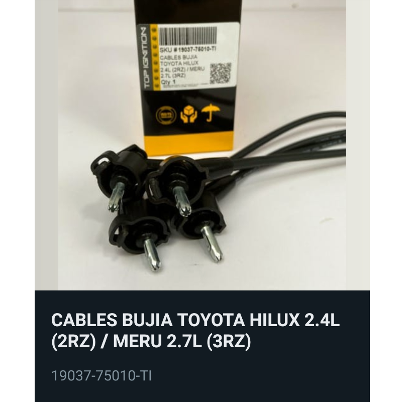 CABLE DE BUJÍA TOYOTA - Thumbnail (Preview) 4