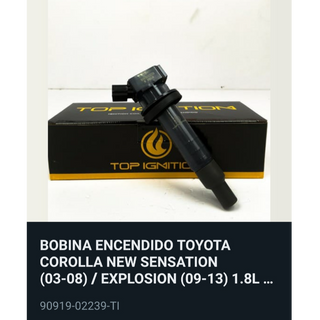 BOBINA DE ENCENDIDO  TOYOTA