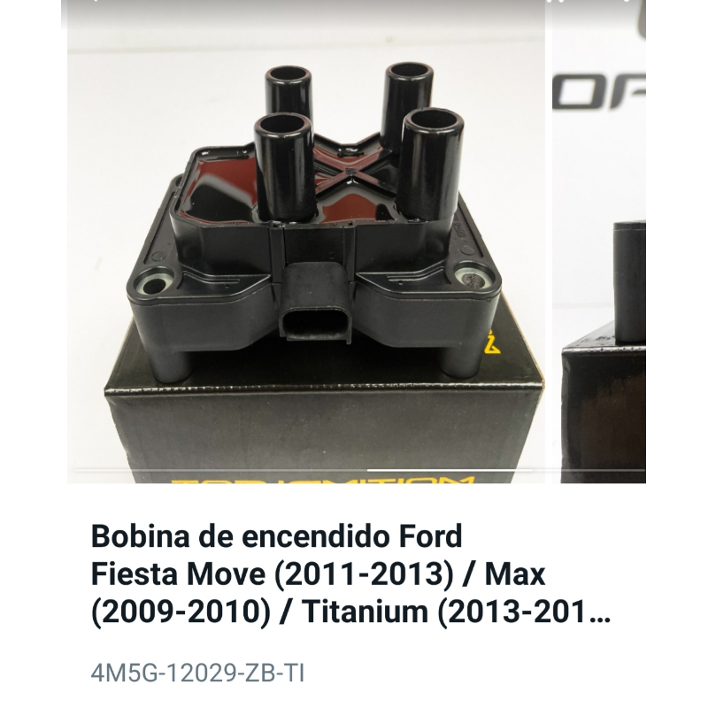 FORD + MAZDA / BOBINA ENCENDIDO/BUJIAS/CABLES BUJIA