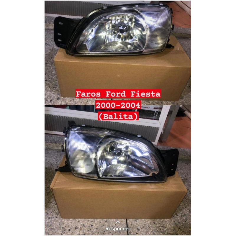 Faros Ford Fiesta Balita el Par