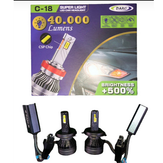 Luces LED 40mil Lumens Bombillos de Faros 