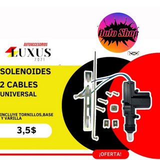 Solenoide de Puerta de 2 Cables