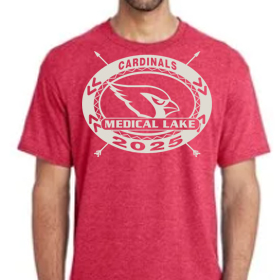 Arrows - Red T-Shirt - White Design