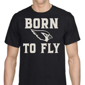 Born to Fly - Black T-Shirt