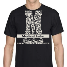 Leopard - Black T-Shirt