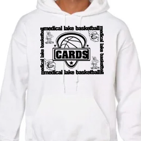 Basketball #2 - White Hoodie