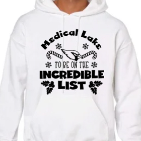 Incredible List - White Hoodie