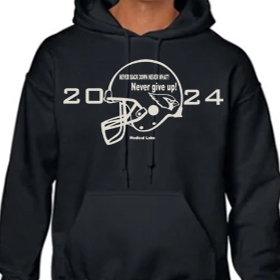 Football - Black Hoodie