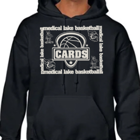 Basketball #2 - Black Hoodie