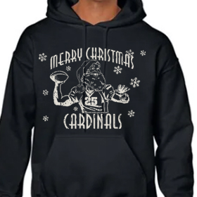 Santa - Black Hoodie