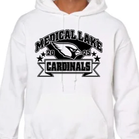 Star Banner - White Hoodie