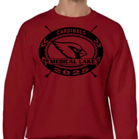 Arrows - Red Crew - Black Design