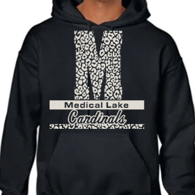 Leopard - Black Hoodie