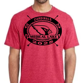 Arrows - Red T-Shirt - Black Design