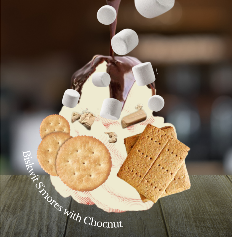 Biskwit S'mores with ChocNut