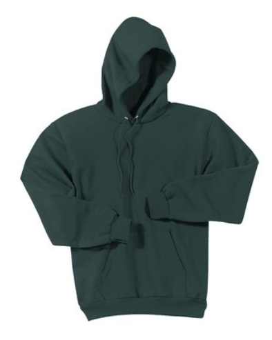 Dark Green Hooded Sweatshirt Large Image