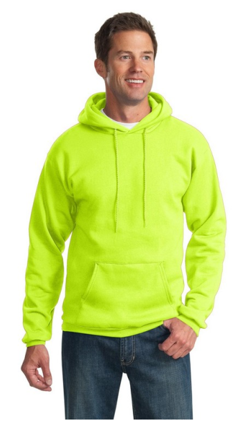 HI-VIZ Hooded Sweatshirt Large Image