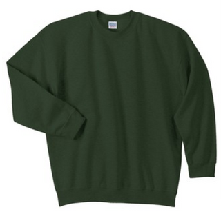 Dark Green Crew Sweatshirt Image