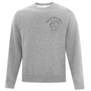 Aurora Crewneck Sweater in Grey