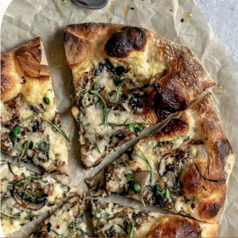 Mushroom Pizza Main Image