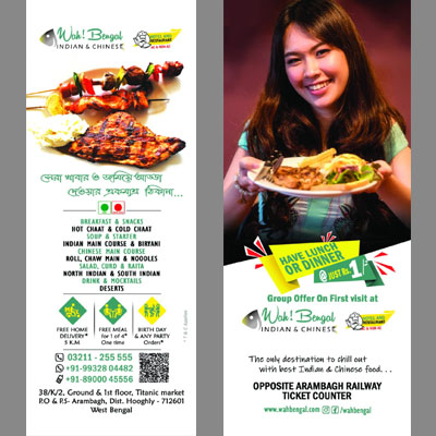 Leaflet both side - Max A4 size 