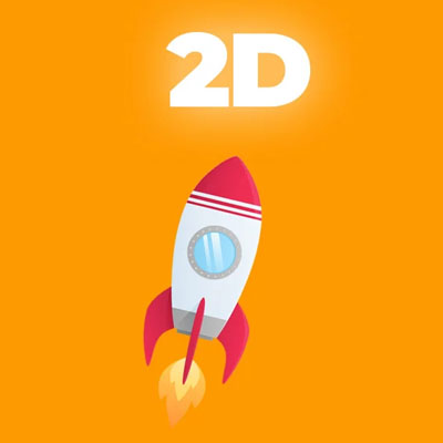 2D object animated social media banner / Promo graphics / WhatsApp Promo