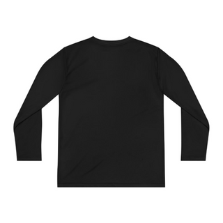 Youth Tiger Long Sleeve Athletic Tee - Black