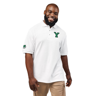 Yorktown Embroidered Polo - White (Unisex)