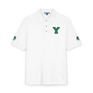 Yorktown Embroidered Polo - White (Unisex)