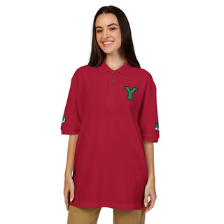 Yorktown Embroidered Polo - Red (Unisex)