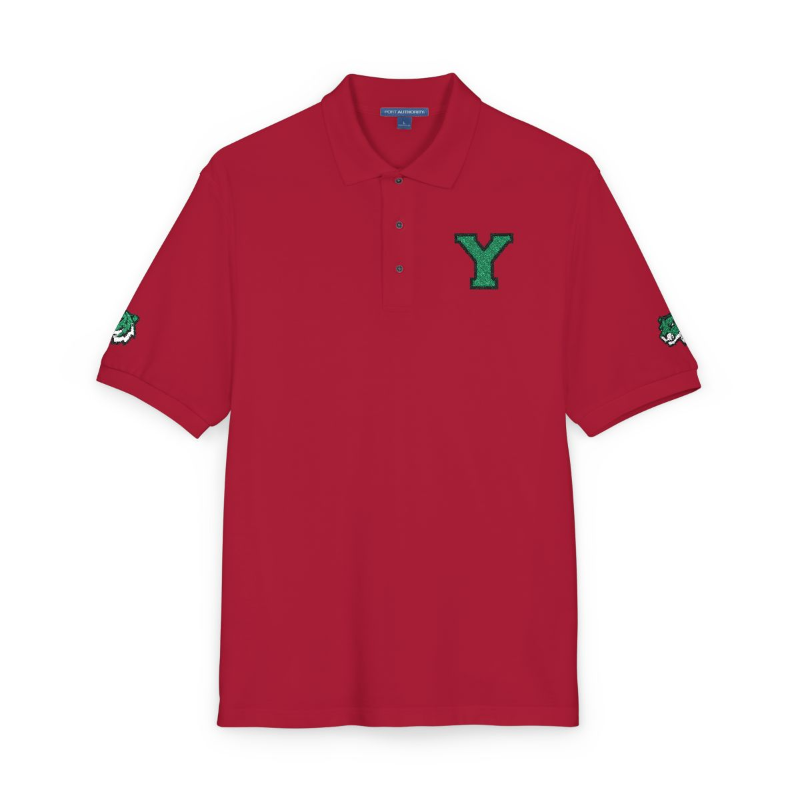 Yorktown Embroidered Polo - Red (Unisex)