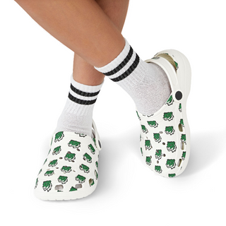 Yorktown White Clog Shoes (Little Kids)