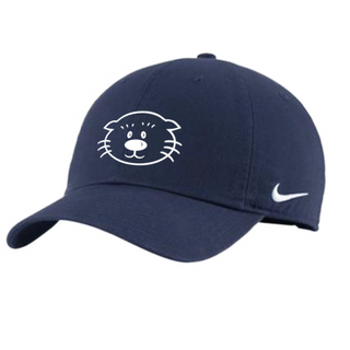 Nike Navy embroidered hat (front and back)