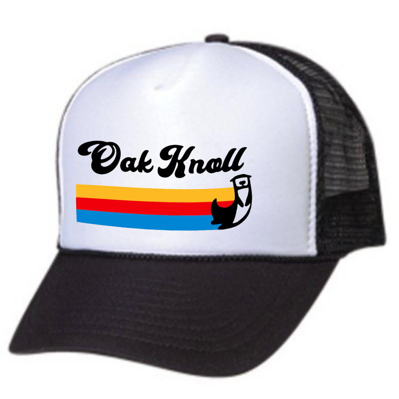 Black Retro trucker hat Main Image