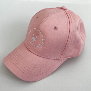 KIDS embroidered hat (pink) 