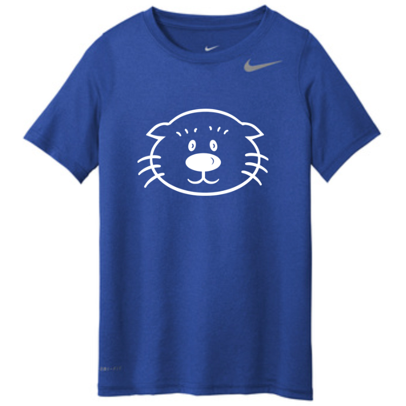 Nike Drifit Kids Shirt (blue) Main Image