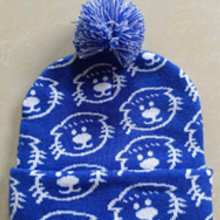 Patterned Ollie beanie