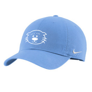 Nike Light Blue Embroidered hat (front and back)