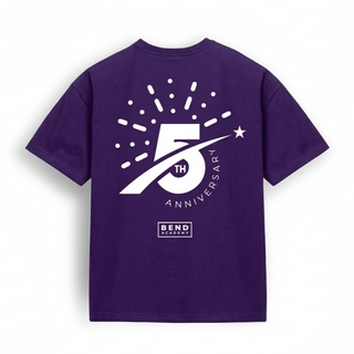 5 Year Anniversary T-Shirt Purple