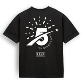 5 Year Anniversary T-Shirt Black