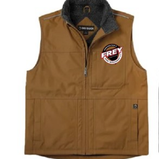 Khaki Dri Duck Rigor VEST