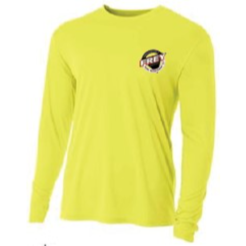 Safety Yellow - Micro POLY Long Sleeve Main Image