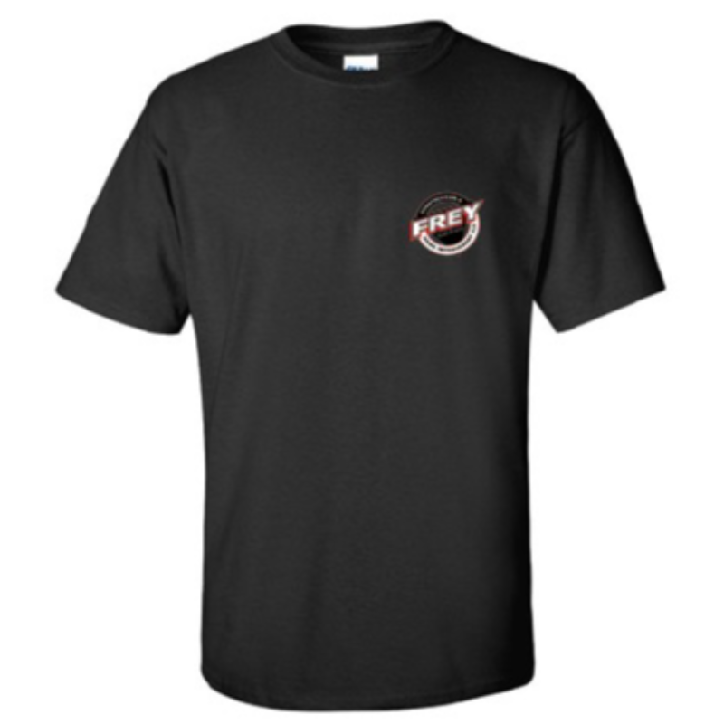 Black T-Shirt - COTTON  Main Image