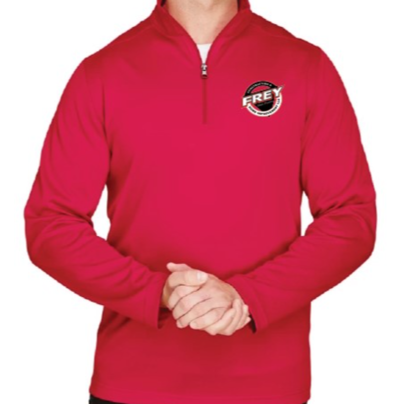 1/4 Zip Dri-FIt - Red Main Image