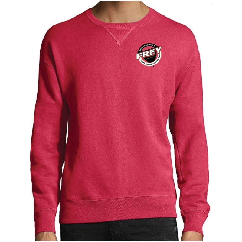 Crimson - Hanes Crewneck Main Image