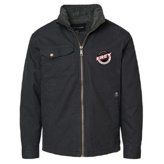 Black Jacket - DRI DUCK with Sherpa Lining 