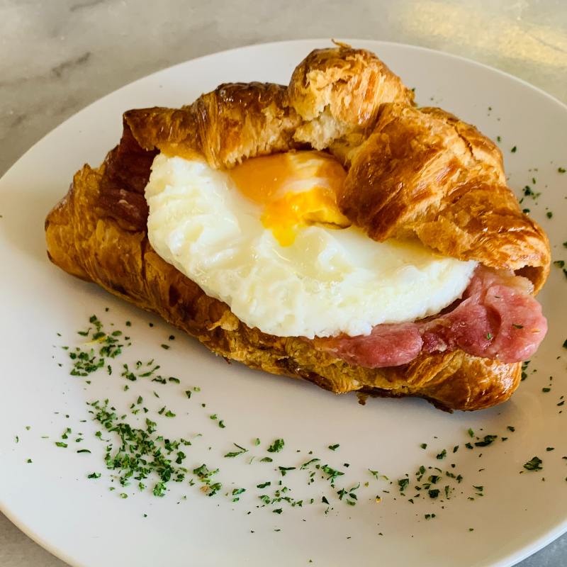 Egg & Bacon Croissant Main Image